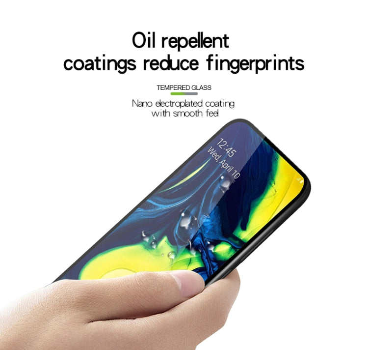 PINWUYO 9H 2.5D Full Glue Tempered Glass Film for Galaxy A20 - Galaxy Tempered Glass by PINWUYO | Online Shopping UK | buy2fix