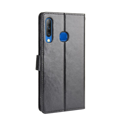 For Infinix Smart 3 Plus / X627 Retro Crazy Horse Texture Horizontal Flip Leather Case , with Holder & Card Slots & Photo Frame(Black) - Infinix Cases by idewei | Online Shopping UK | buy2fix