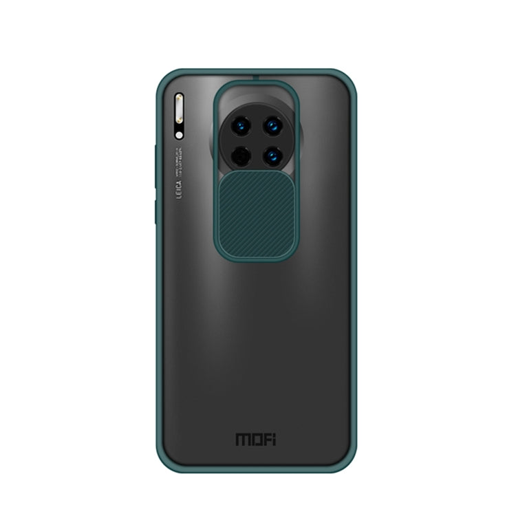 For Huawei Mate 30 MOFI Xing Dun Series PC + TPU Anti-peep Waterproof And Anti-drop All-inclusive Protective Shell, Translucent Frosted(Green) - Huawei Cases by MOFI | Online Shopping UK | buy2fix