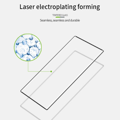 For Samsung Galaxy Note20 Ultra MOFI 9H 3D Explosion Proof Thermal Bending Full Screen Covered With Tempered Glass Film（Ultrasonic fingerprint unlock）(Black) - Galaxy Tempered Glass by MOFI | Online Shopping UK | buy2fix