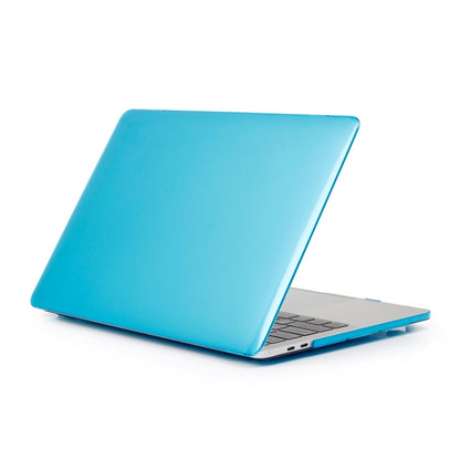 ENKAY Hat-Prince 3 in 1 For MacBook Pro 13 inch A2289 / A2251 (2020) Crystal Hard Shell Protective Case + US Version Ultra-thin TPU Keyboard Protector Cover + Anti-dust Plugs Set(Light Blue) - MacBook Pro Cases by ENKAY | Online Shopping UK | buy2fix