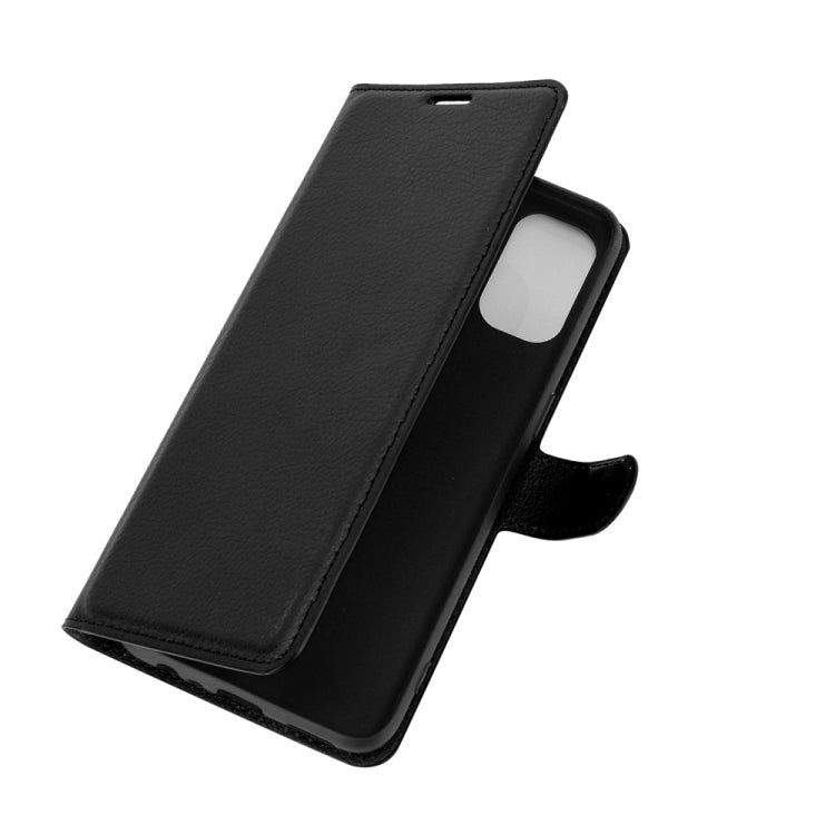 For OPPO A53 2020/OPPO A32 2020 Litchi Texture Horizontal Flip Protective Case with Holder & Card Slots & Wallet(Black) - OPPO Cases by buy2fix | Online Shopping UK | buy2fix