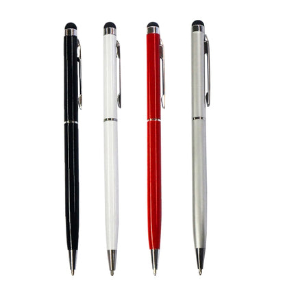 AT-18 3 in 1 Rotary Mobile Phone Touch Screen Handwriting Pen is Suitable for Apple / Huawei / Samsung(Red) - Stylus Pen by buy2fix | Online Shopping UK | buy2fix