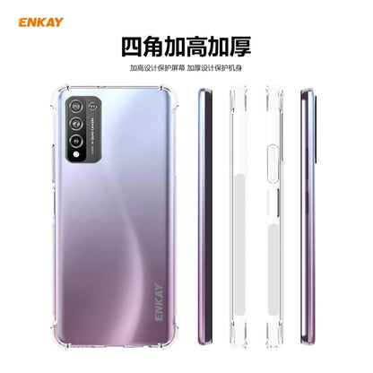 For Huawei Honor 10X Lite Hat-Prince ENKAY Clear TPU Shockproof Case Soft Anti-slip Cover - Honor Cases by ENKAY | Online Shopping UK | buy2fix