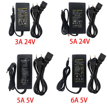 AC to DC 5V 24V Power Adapter Power Supply LED Driver Lighting Transformer 3A 5A 6A Converter Charger For LED Strip Lights AU plug(3A 24V) - Power Supplies by buy2fix | Online Shopping UK | buy2fix