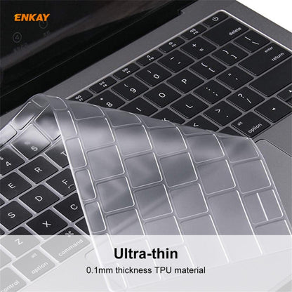 ENKAY US Version Soft TPU Keyboard Protector Film for MacBook 12 inch A1534 (2015) / Pro 13.3 inch A1708 (without Touch Bar) - Keyboard Protector by ENKAY | Online Shopping UK | buy2fix