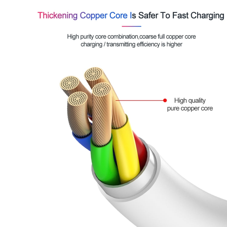 XJ-61 12W USB-C / Type-C to 8 Pin PD Fast Charging Cable, Cable Length:1m - Normal Style Cable by buy2fix | Online Shopping UK | buy2fix