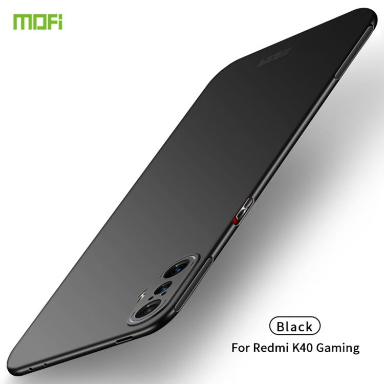 For Xiaomi Redmi K40 Gaming MOFI Frosted PC Ultra-thin Hard Case(Black) - Xiaomi Cases by MOFI | Online Shopping UK | buy2fix