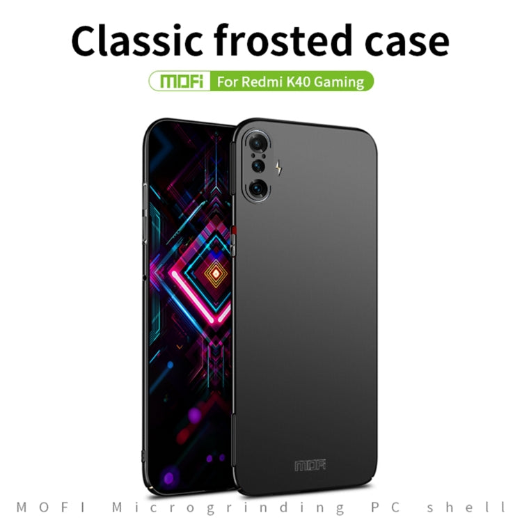 For Xiaomi Redmi K40 Gaming MOFI Frosted PC Ultra-thin Hard Case(Blue) - Xiaomi Cases by MOFI | Online Shopping UK | buy2fix