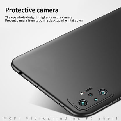 For Xiaomi Redmi Note10 Pro MOFI Frosted PC Ultra-thin Hard Case(Black) - Xiaomi Cases by MOFI | Online Shopping UK | buy2fix