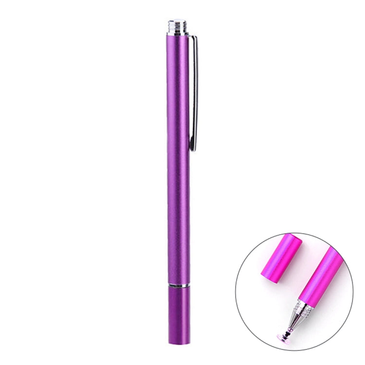 AT-21 Mobile Phone Touch Screen Capacitive Pen Drawing Pen(Purple) - Stylus Pen by buy2fix | Online Shopping UK | buy2fix