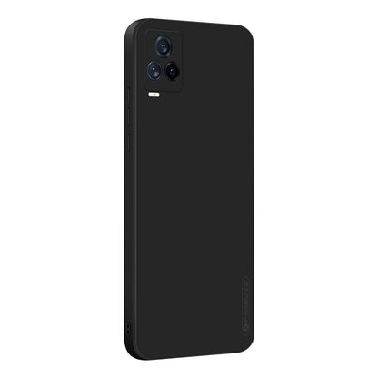 For vivo IQOO7 PINWUYO Touching Series Liquid Silicone TPU Shockproof Case(Black) - OPPO Cases by PINWUYO | Online Shopping UK | buy2fix