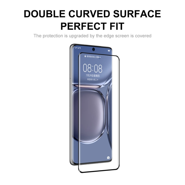 For Huawei P50 Pro ENKAY Hat-Prince 3D Curved Explosion-proof Full Coverage Film Heat Bending Tempered Glass Protector - Huawei Tempered Glass by ENKAY | Online Shopping UK | buy2fix