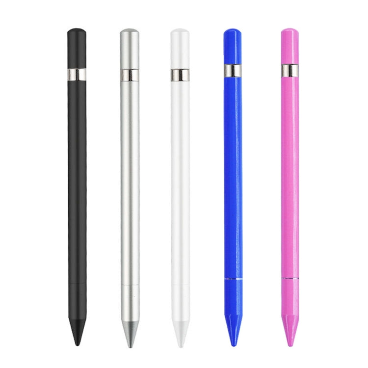AT-25 2 in High-precision Mobile Phone Touch Capacitive Pen Writing Pen(Silver) - Stylus Pen by buy2fix | Online Shopping UK | buy2fix