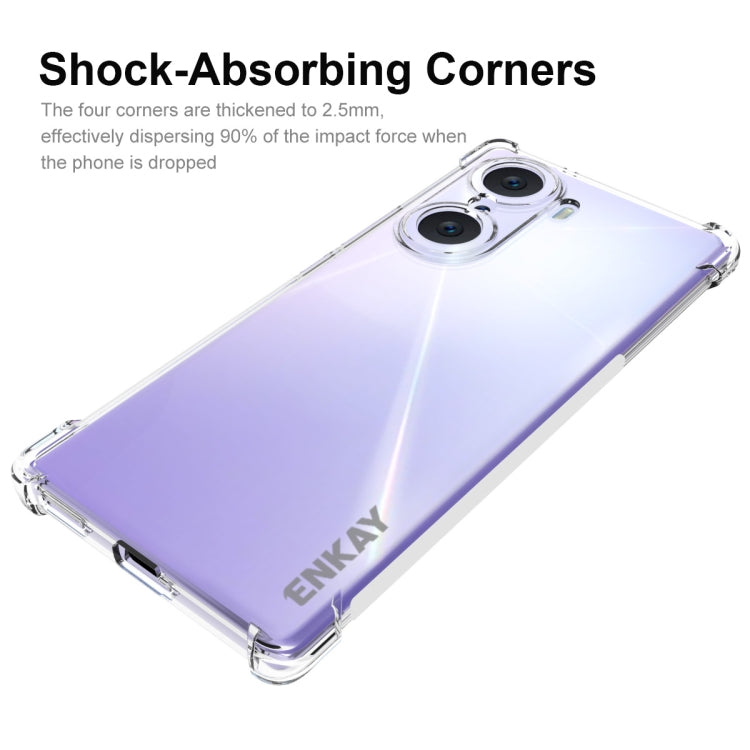 For Honor 60 ENKAY Transparent TPU Shockproof Case - Honor Cases by ENKAY | Online Shopping UK | buy2fix