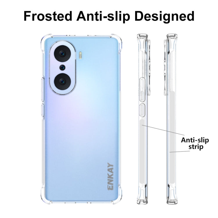 For Honor 60 Pro ENKAY Transparent TPU Shockproof Case - Honor Cases by ENKAY | Online Shopping UK | buy2fix