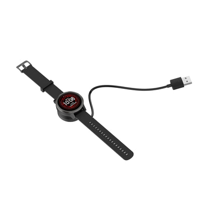 For Garmin Venu 2 Plus Integrated Watch Charger With Data Transmission Function(Black) - Charger by buy2fix | Online Shopping UK | buy2fix