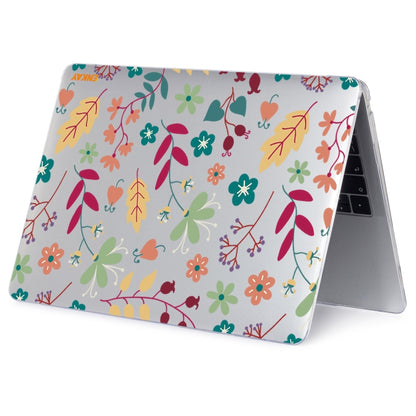 ENKAY Flower Series Pattern Laotop Protective Crystal Case for MacBook Pro 16 inch A2141(Spring) - MacBook Pro Cases by ENKAY | Online Shopping UK | buy2fix