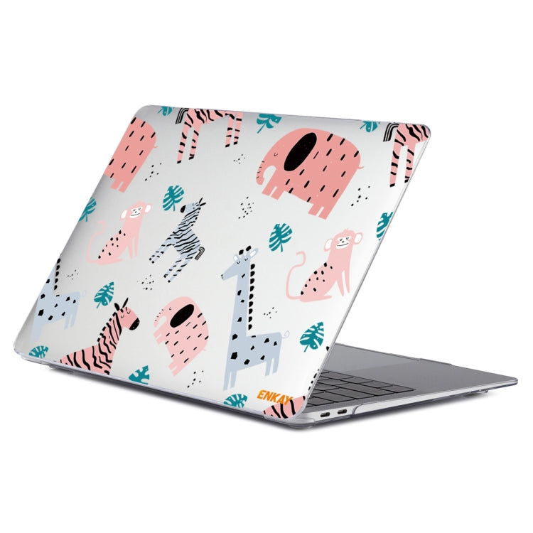 ENKAY Animal Series Pattern Laotop Protective Crystal Case For MacBook Pro 14.2 inch A2442 2021/A2779 2023(Animals No.2) - MacBook Pro Cases by ENKAY | Online Shopping UK | buy2fix