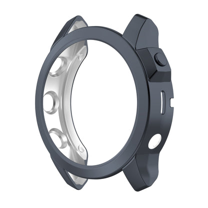 For Garmin Fenix 7X Shockproof TPU Watch Case(Grey) - Watch Cases by buy2fix | Online Shopping UK | buy2fix