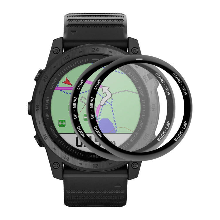 2 PCS For Garmin Tactix 7 / 7 Pro ENKAY 3D Full Coverage Soft PC Edge + PMMA HD Screen Watch Film - Screen Protector by ENKAY | Online Shopping UK | buy2fix