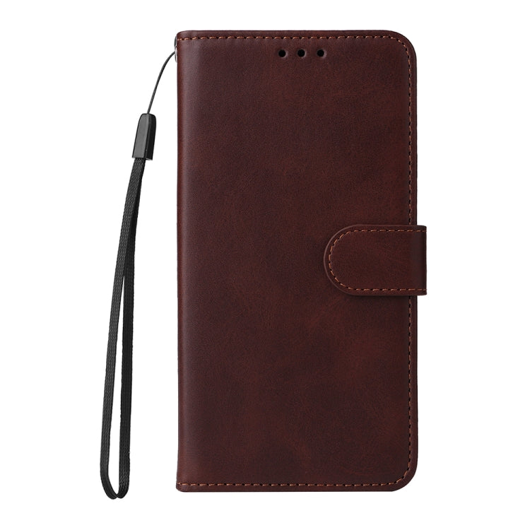 For Honor Magic4 / Magic4 Pro JSM Calf Texture Leather Phone Case(Brown) - Honor Cases by JUNSUNMAY | Online Shopping UK | buy2fix