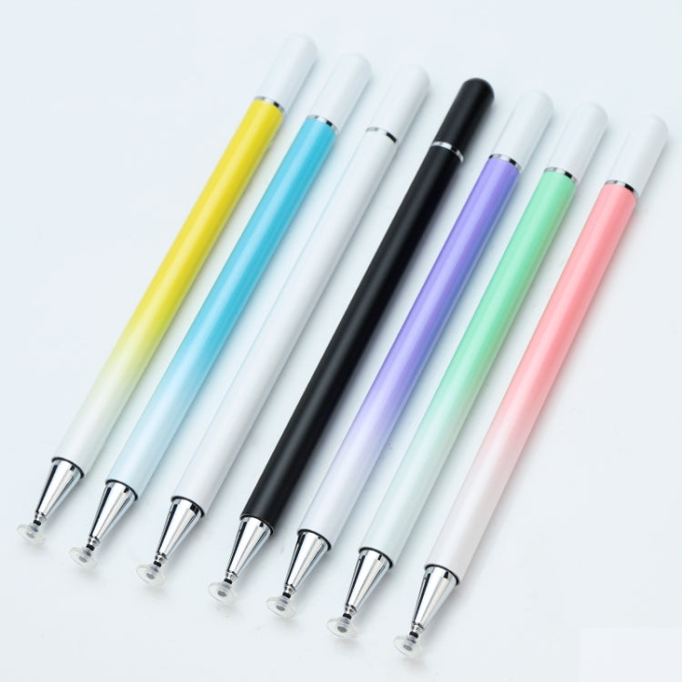 AT-28 Macarone Color Passive Capacitive Pen Mobile Phone Touch Screen Stylus with 1 Pen Head(White) - Stylus Pen by buy2fix | Online Shopping UK | buy2fix