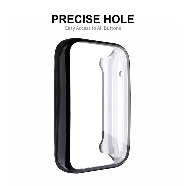 For Xiaomi Mi Band 7 Pro ENKAY Hat-Prince Full Coverage Electroplated TPU Screen Protection Case(Cold Grey) - Watch Cases by ENKAY | Online Shopping UK | buy2fix