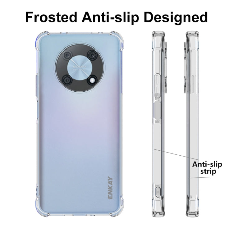 For Huawei Enjoy 50 Pro 5G / Nova Y90 4G Global ENKAY Clear TPU Shockproof Phone Case - Huawei Cases by ENKAY | Online Shopping UK | buy2fix