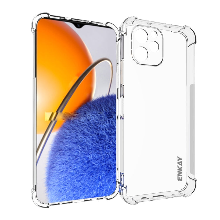 For Huawei Nova Y61 4G ENKAY Hat-Prince Clear TPU Shockproof Phone Case - Huawei Cases by ENKAY | Online Shopping UK | buy2fix