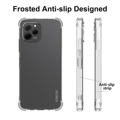 For Huawei Nova Y61 4G ENKAY Hat-Prince Clear TPU Shockproof Phone Case - Huawei Cases by ENKAY | Online Shopping UK | buy2fix