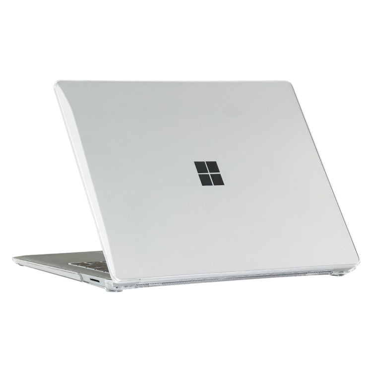 For Microsoft Surface Laptop 2/3/4/5 13.5 Cloth 1769/1867/1958/1950 ENKAY Hat-Prince Shockproof Crystal Hard Case(Transparent) - Microsoft by ENKAY | Online Shopping UK | buy2fix