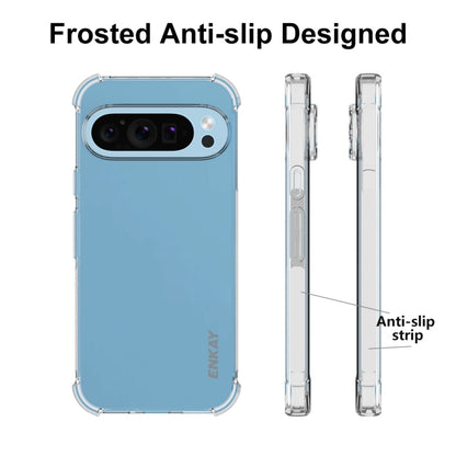 For Google Pixel 9 Pro ENKAY Hat-Prince Transparent TPU Shockproof Phone Case - Google Cases by ENKAY | Online Shopping UK | buy2fix