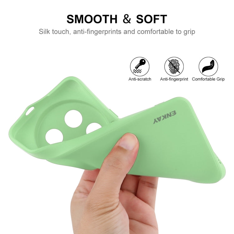 For Xiaomi 14 Ultra ENKAY Hat-Prince Liquid Silicone Shockproof Soft Phone Case(Dark Green) - 14 Ultra Cases by ENKAY | Online Shopping UK | buy2fix