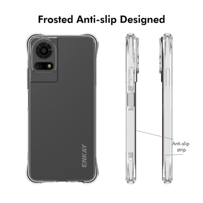 For TCL 50 LE 4G ENKAY Hat-Prince Transparent TPU Shockproof Phone Case - More Brand by ENKAY | Online Shopping UK | buy2fix