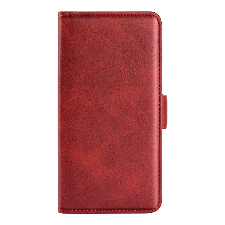 For iPhone 16 Dual-side Magnetic Buckle Horizontal Flip Leather Phone Case(Red) - iPhone 16 Cases by buy2fix | Online Shopping UK | buy2fix