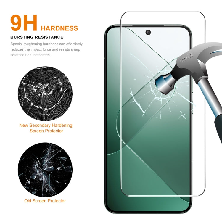 For Xiaomi 14 10pcs ENKAY Hat-Prince 0.26mm 9H 2.5D High Aluminum-silicon Tempered Glass Film - 14 Tempered Glass by ENKAY | Online Shopping UK | buy2fix