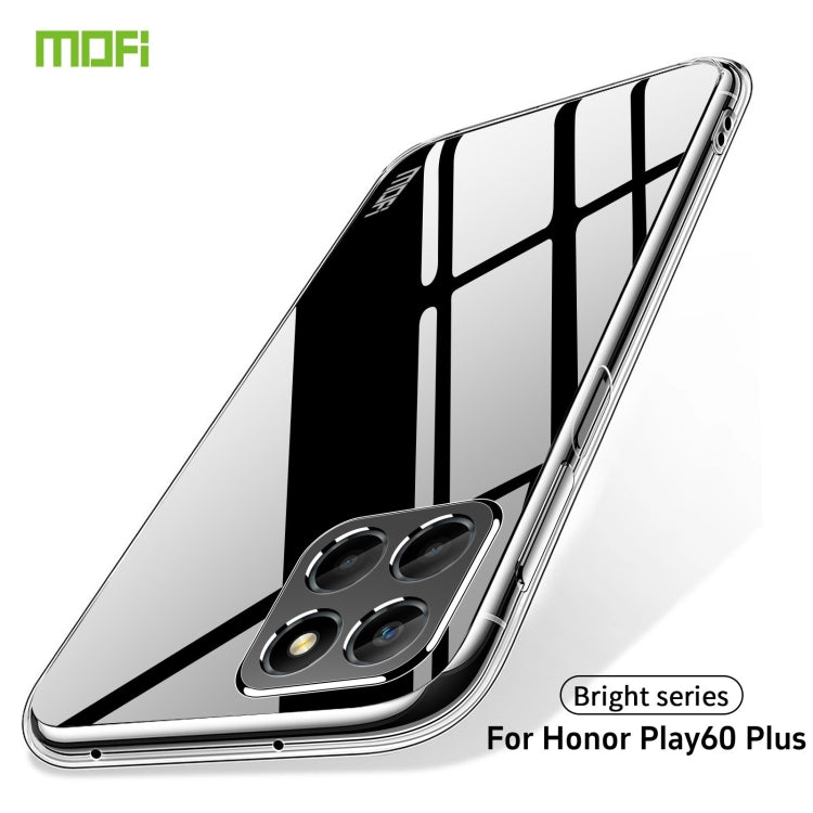 For Honor Play 60 Plus MOFI Ming Series Ultra-thin TPU Phone Case(Transparent) - Honor Cases by MOFI | Online Shopping UK | buy2fix