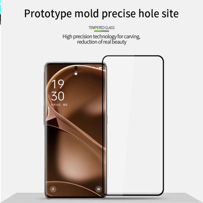 For Xiaomi Poco X6 MOFI 9H 2.5D Full Screen Tempered Glass Film(Black) -  by MOFI | Online Shopping UK | buy2fix