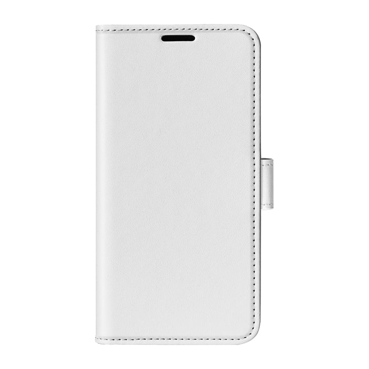 For Motolora Moto G 5G 2024 R64 Texture Horizontal Flip Leather Phone Case(White) - Motorola Cases by buy2fix | Online Shopping UK | buy2fix