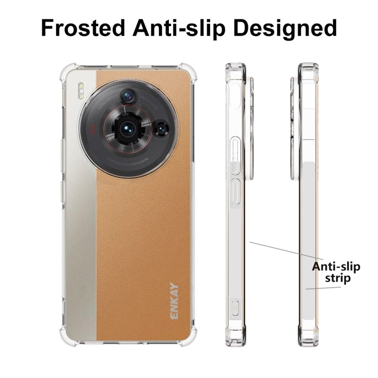 For ZTE Nubia Z50S Pro ENKAY Clear TPU Shockproof Anti-slip Phone Case - ZTE Cases by ENKAY | Online Shopping UK | buy2fix