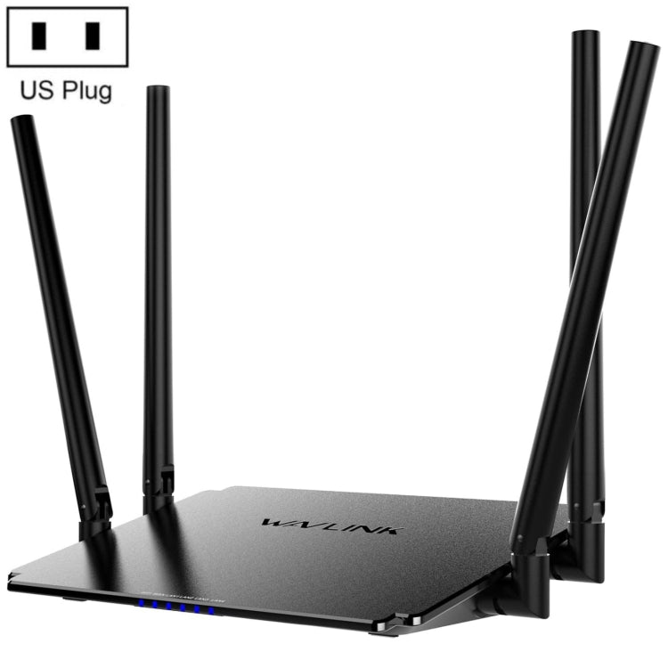 WAVLINK WN532A3 WPA2-PSK 300Mbps Dual Band Wireless Repeater AC1200M Wireless Routers, Plug:US Plug - Wireless Routers by buy2fix | Online Shopping UK | buy2fix