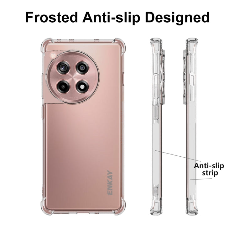 For OnePlus Ace 3 5G ENKAY Hat-Prince Transparent TPU Shockproof Phone Case - OnePlus Cases by ENKAY | Online Shopping UK | buy2fix