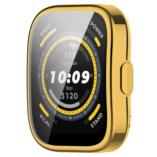 For Amazfit Bip 5 All-Inclusive TPU Protective Case(Gold) - Watch Cases by buy2fix | Online Shopping UK | buy2fix