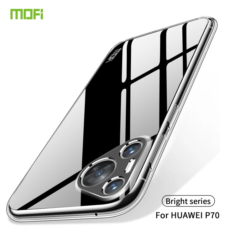 For Huawei Pura 70 MOFI Ming Series Ultra-thin TPU Phone Case(Transparent) - Huawei Cases by MOFI | Online Shopping UK | buy2fix