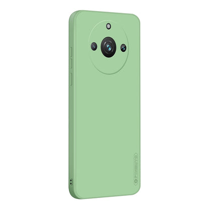 For Realme 11Pro / 11 Pro+ PINWUYO Sense Series Liquid Silicone TPU Phone Case(Green) - Realme Cases by PINWUYO | Online Shopping UK | buy2fix