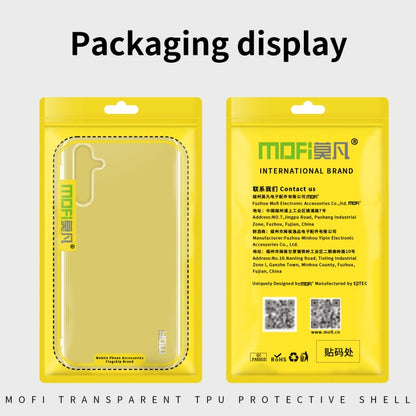 For Samsung Galaxy A05s MOFI Ming Series Ultra-thin TPU Phone Case(Transparent) - Galaxy Phone Cases by MOFI | Online Shopping UK | buy2fix