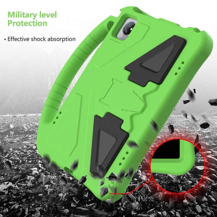 For Blackview OSCAL Pad 60 2022 EVA Shockproof Tablet Case with Holder(Green) - Others by buy2fix | Online Shopping UK | buy2fix