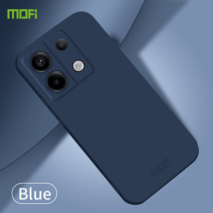 For Xiaomi Redmi Note 13 MOFI Qin Series Skin Feel All-inclusive PC Phone Case(Blue) - Note 13 Cases by MOFI | Online Shopping UK | buy2fix