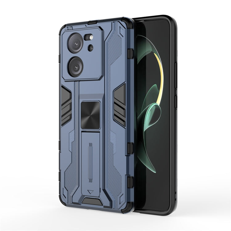 For Xiaomi 13T Supersonic Armor PC Hybrid TPU Phone Case(Blue) - Xiaomi Cases by buy2fix | Online Shopping UK | buy2fix